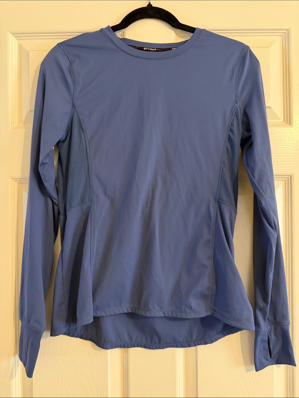 Spyder Active Athletic Workout Top Blue